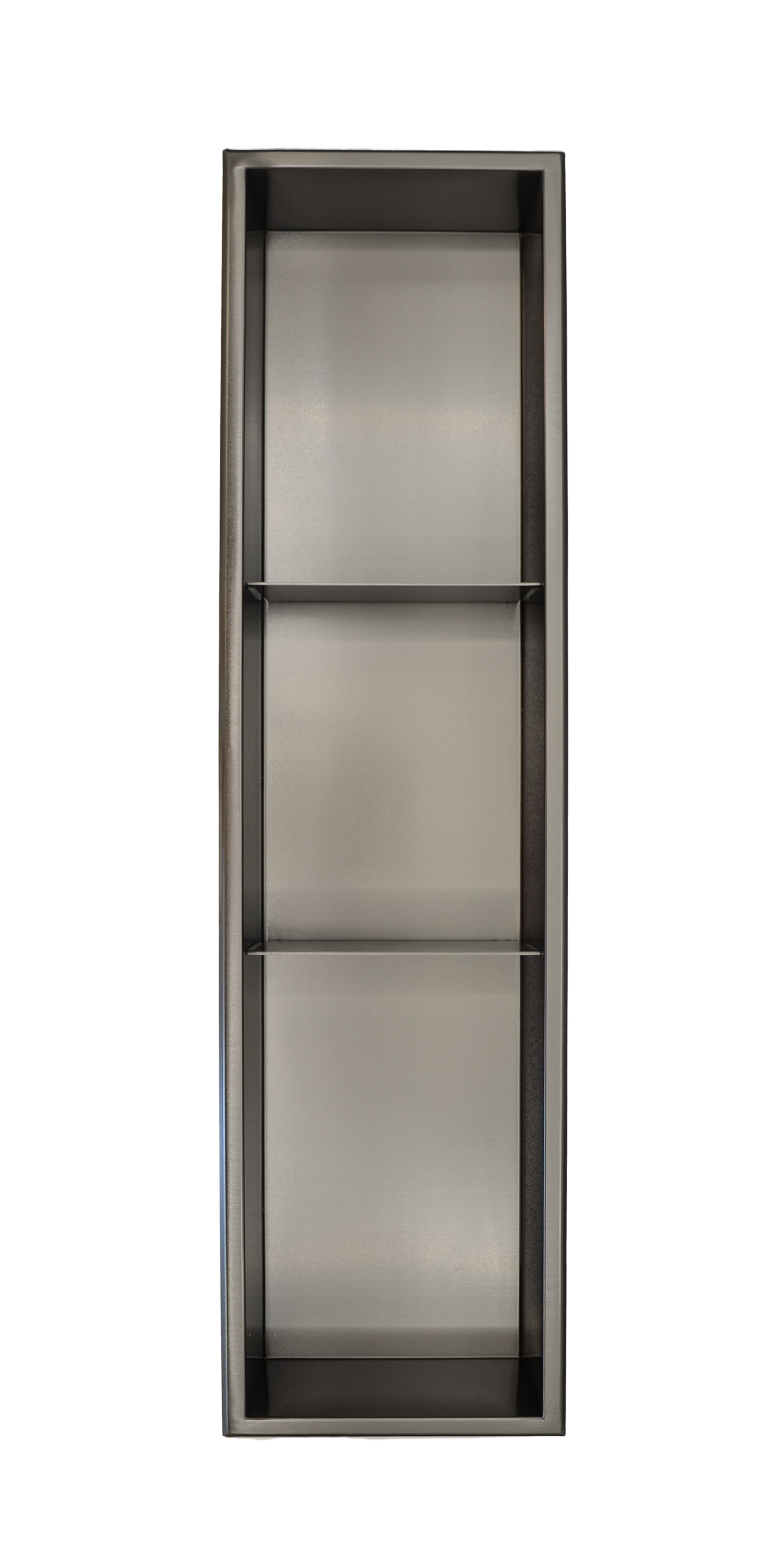 Niche verticale à deux tablettes