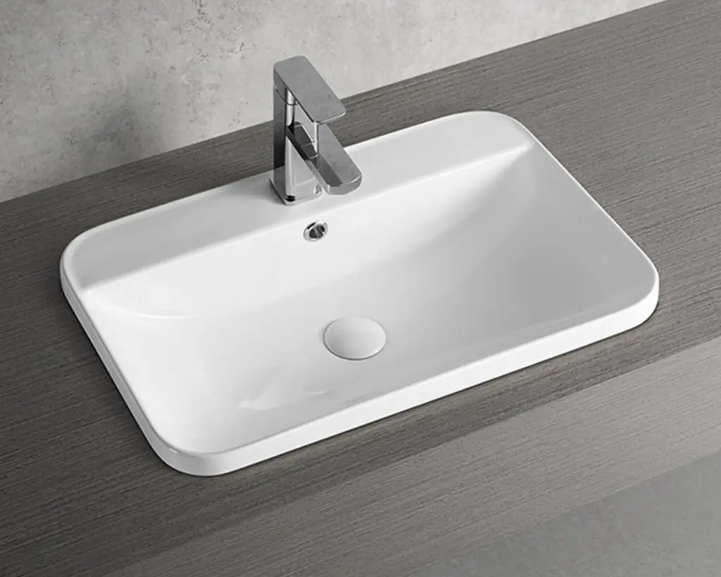 [1032A] LAVABO SEMI-ENCASTRE ELITE