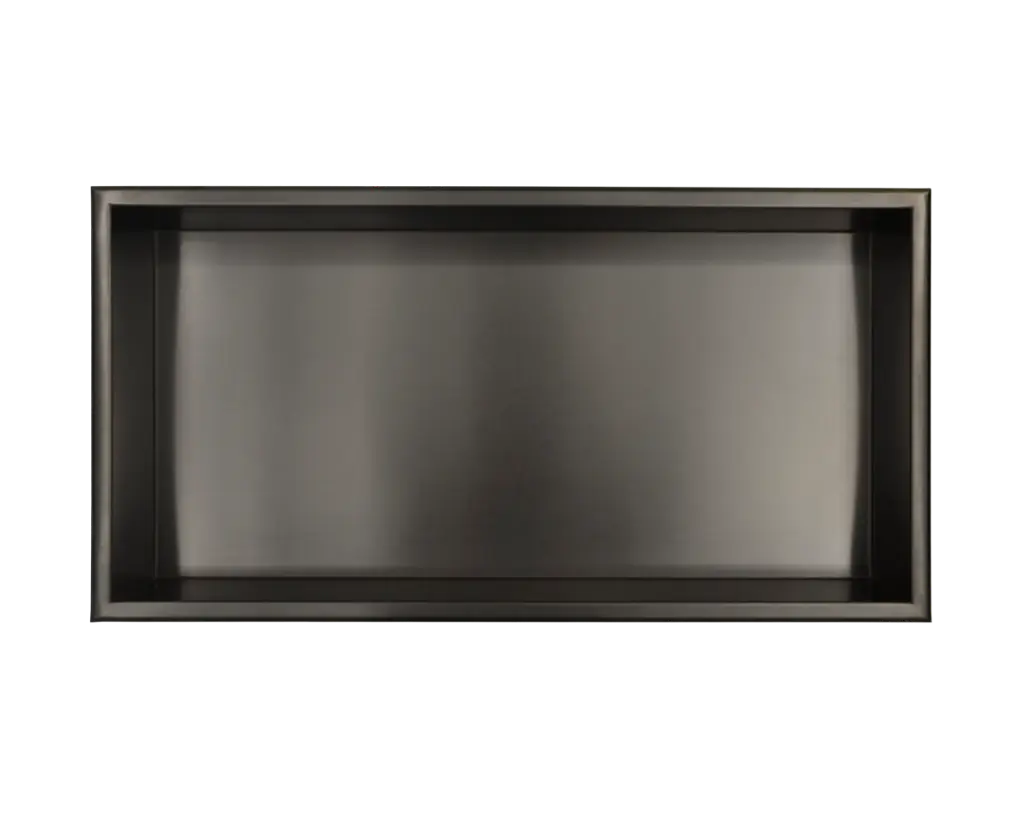 [NICHEWN2513-4-B] NICHE HORIZONTALE STAINLESS NOIR 4PO