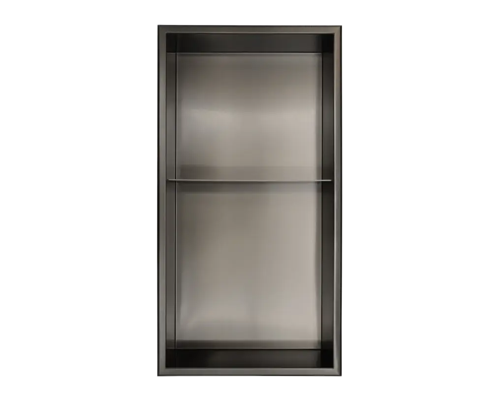 NICHE VERTICALE UNE TABLETTE STAINLESS 3 PO