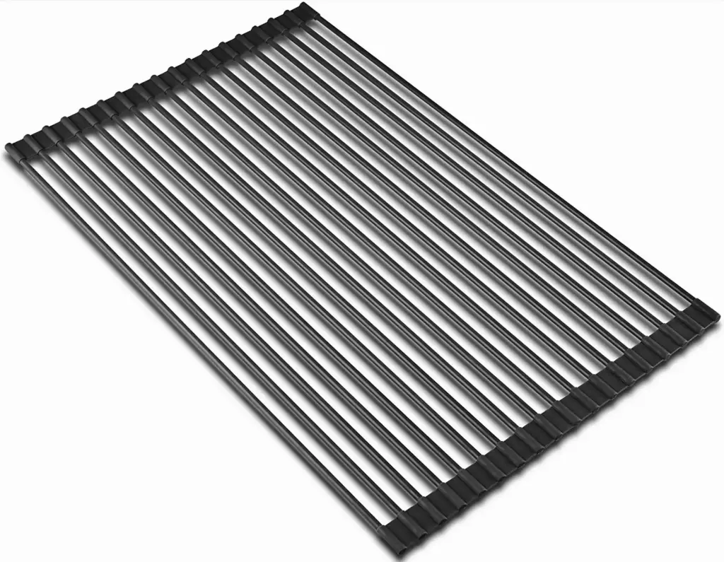 [RM435-B] TAPIS D'EVIER STAINLESS NOIR