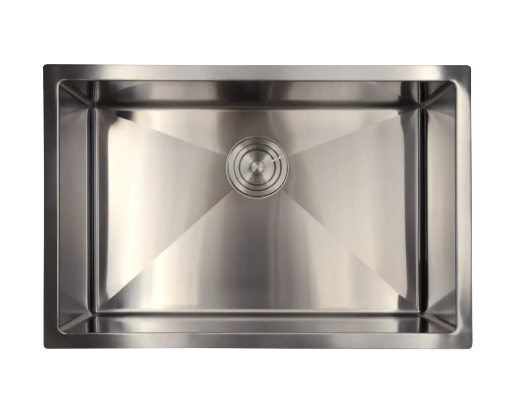 [SR2718-9-16] EVIER STAINLESS SOUS PLAN 16 G 1 CUVE 27X18X9