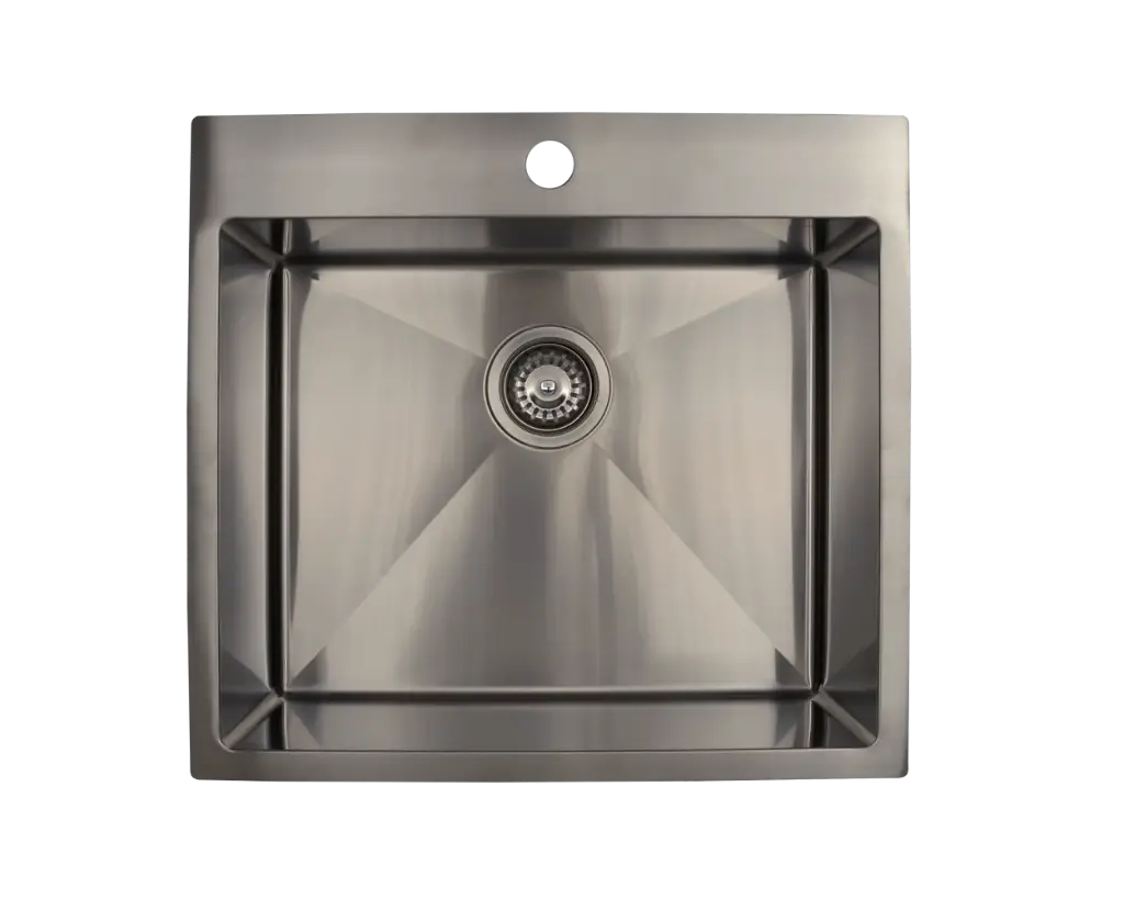 [TSR2220(whitoutgrid)] EVIER STAINLESS SUR/SOUS PLAN 22X20 SANS GRILLE 